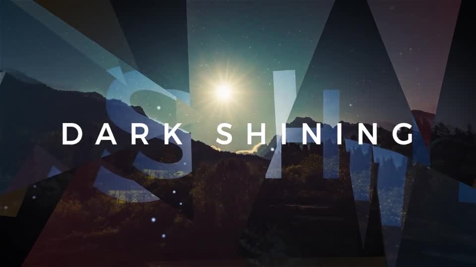 Dark Shining Cinematic Slideshow - Download Videohive 19337079