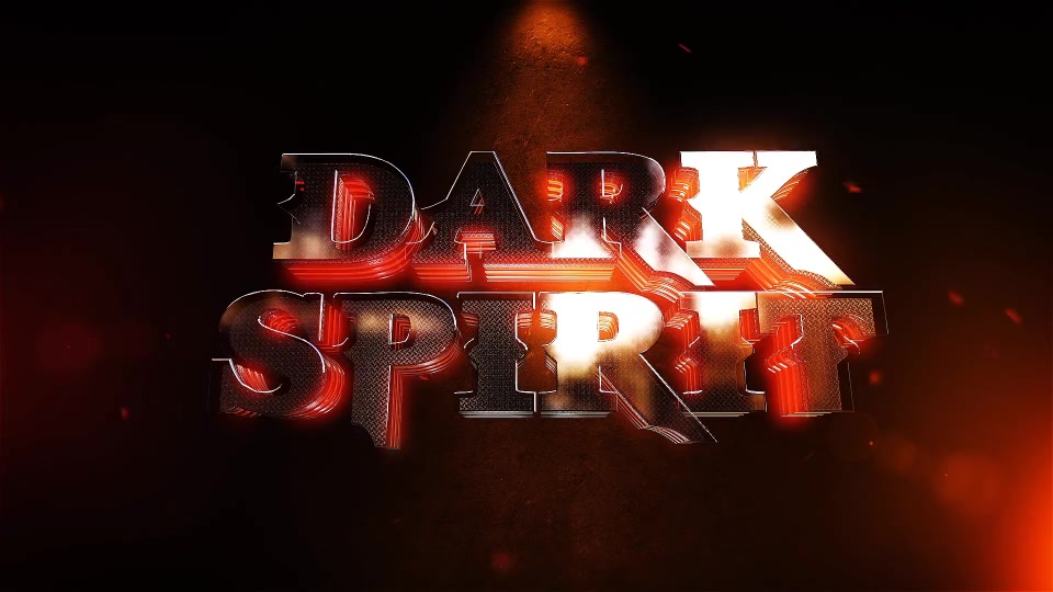 Dark Spirit Logo Reveal - Download Videohive 8295356