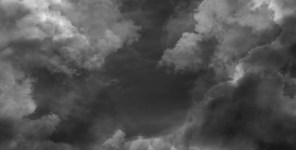 Dark Storm Clouds Loop - Videohive 18355309 Download
