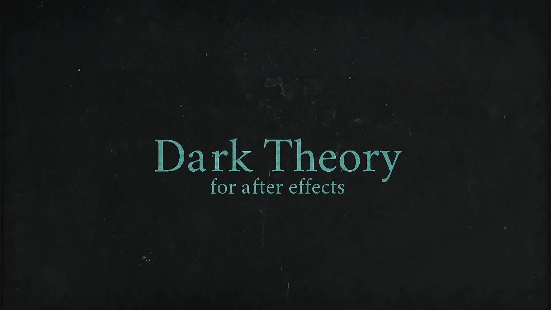 Dark Theory Videohive 33040343 Premiere Pro Image 12