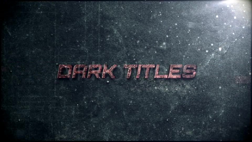 Dark Titles Videohive 1739005 After Effects Image 11