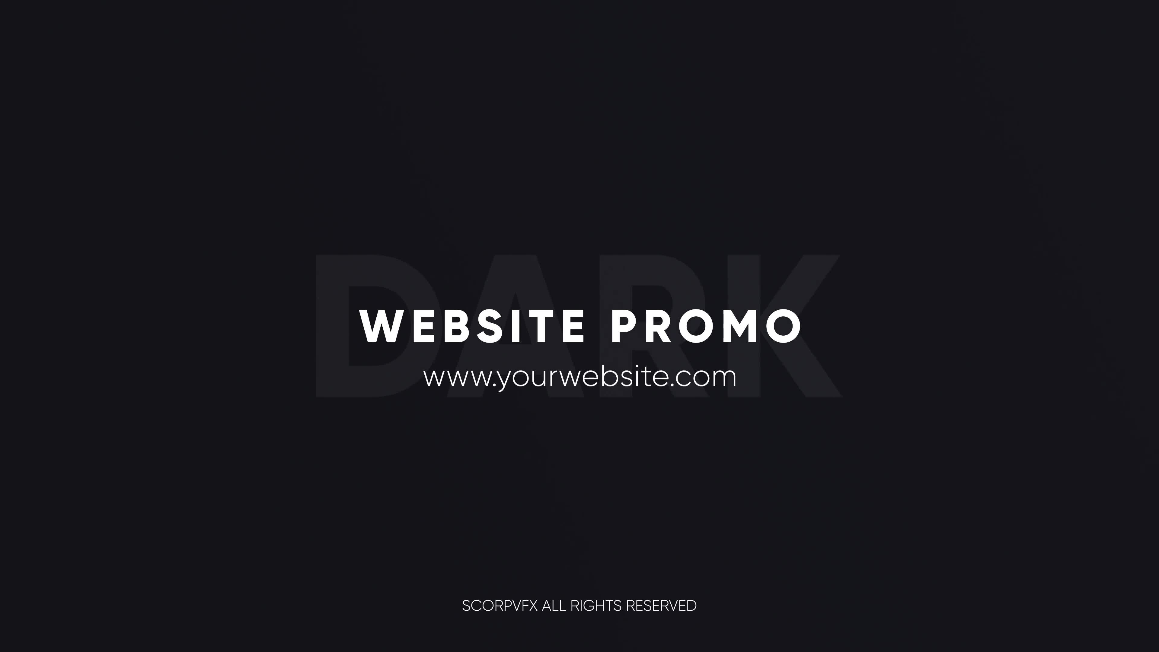 Dark Website Promo Mockup Videohive 26519324 After Effects Image 1