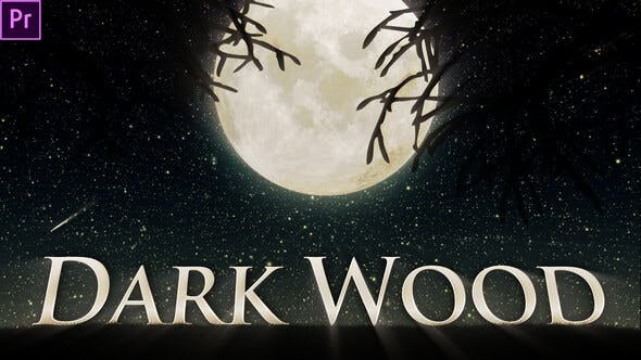 Dark Wood (Mogrt) - 25586218 Download Videohive