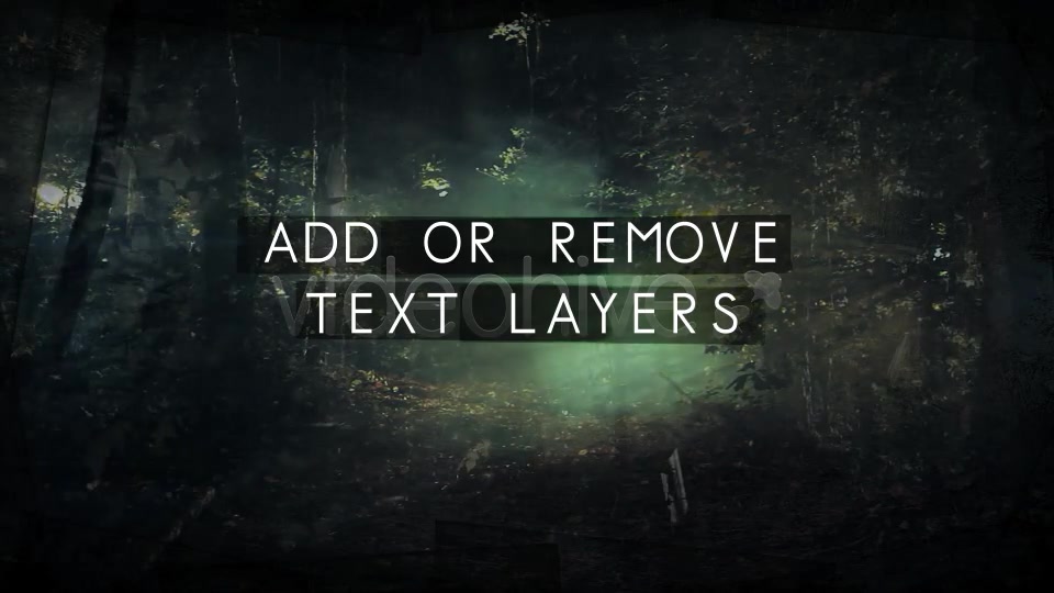 Dark Woods and Text Videohive 3225451 After Effects Image 11