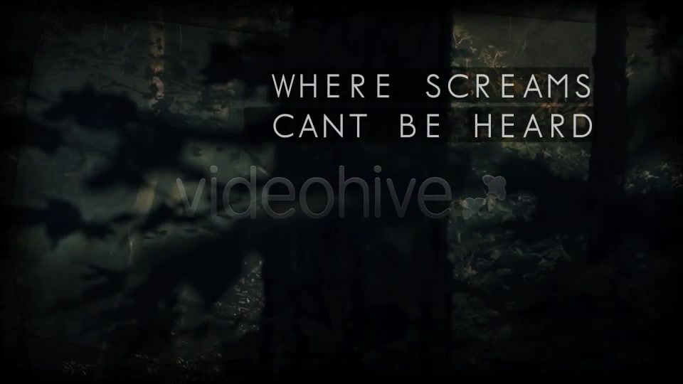 Dark Woods and Text Videohive 3225451 After Effects Image 4