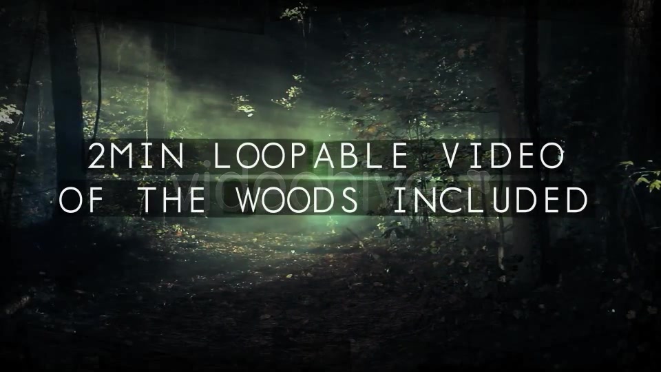 Dark Woods and Text Videohive 3225451 After Effects Image 8