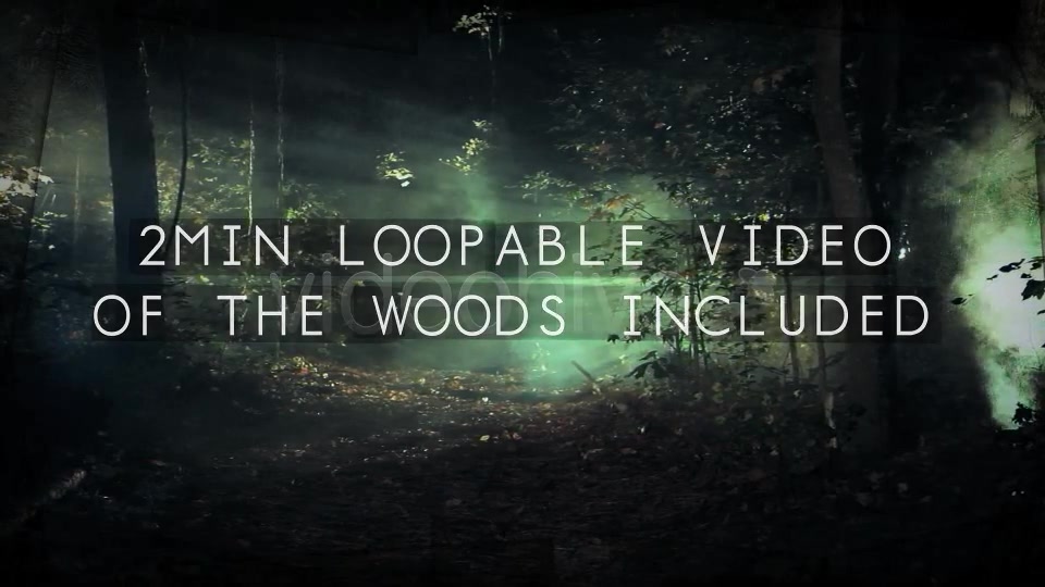 Dark Woods and Text Videohive 3225451 After Effects Image 9