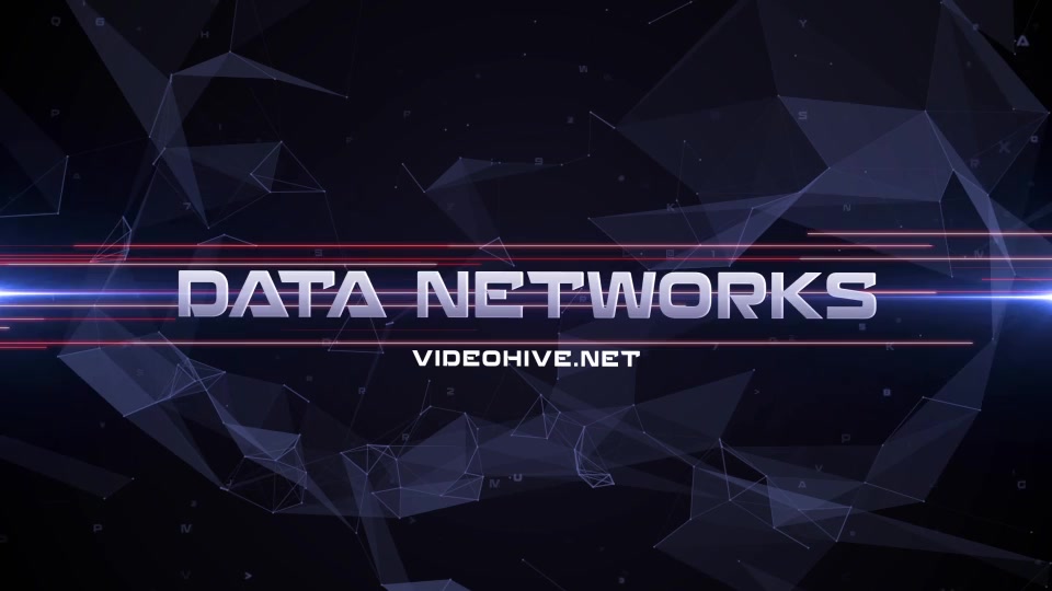 Data Networks Intro - Download Videohive 12145455