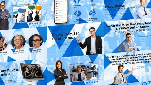 Data Science Event Tech Event and Conference Promo - 24692294 Download Videohive
