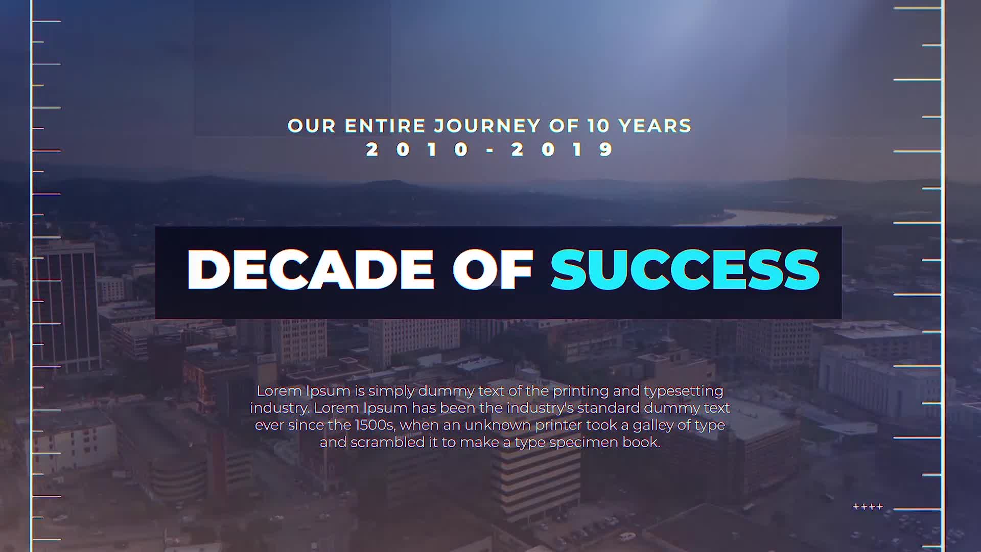 Decades of Success Videohive 24622730 After Effects Image 1
