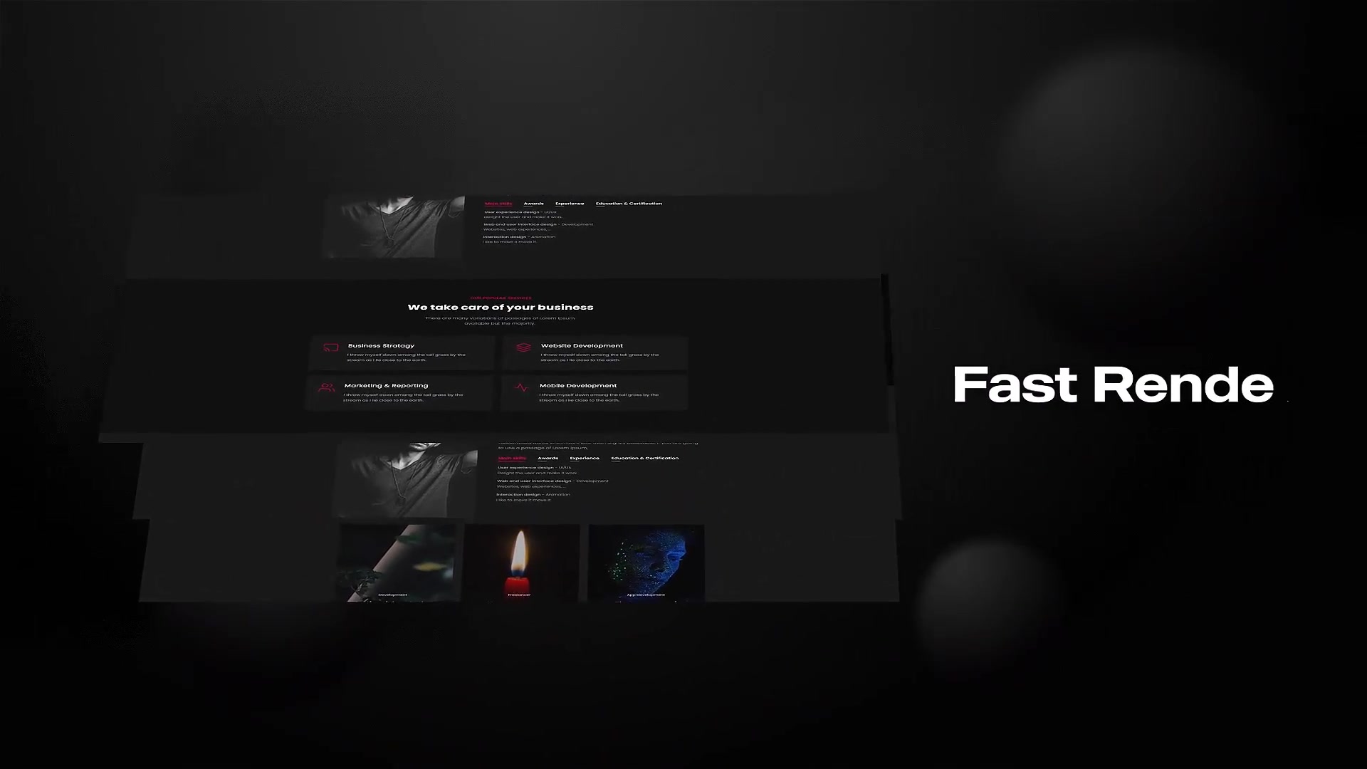 Deep Black Website Promo Videohive 38972712 After Effects Image 4