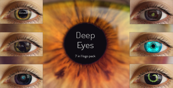 Deep Eyes | 7 in 1 logo pack - Download Videohive 10147952