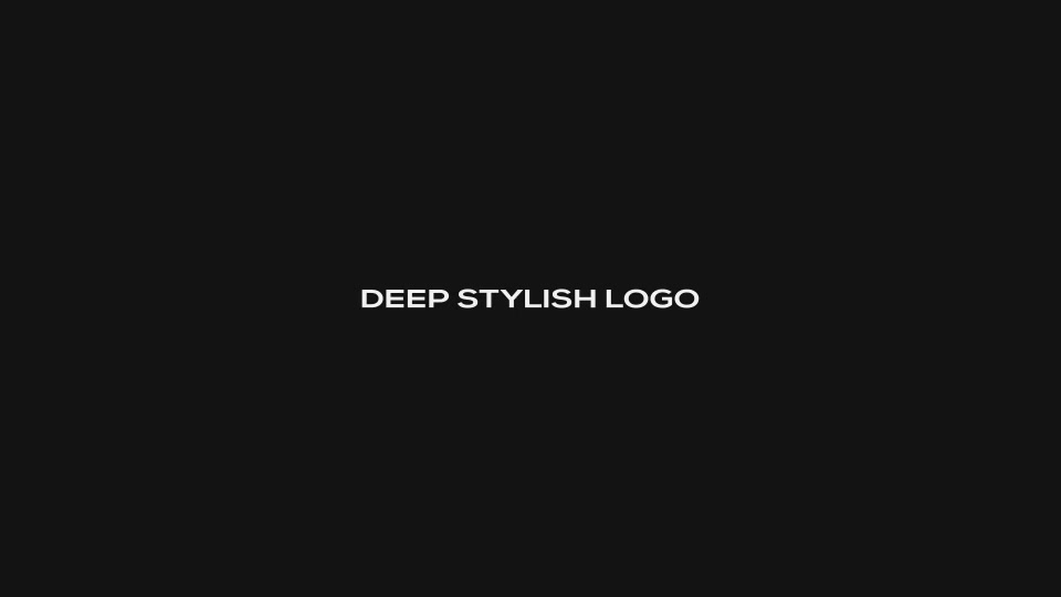 Deep Stylish Logo Project Videohive 6645259 After Effects Image 2