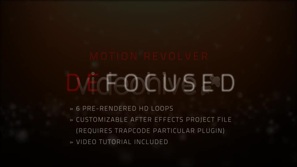 Defocused - Download Videohive 154870