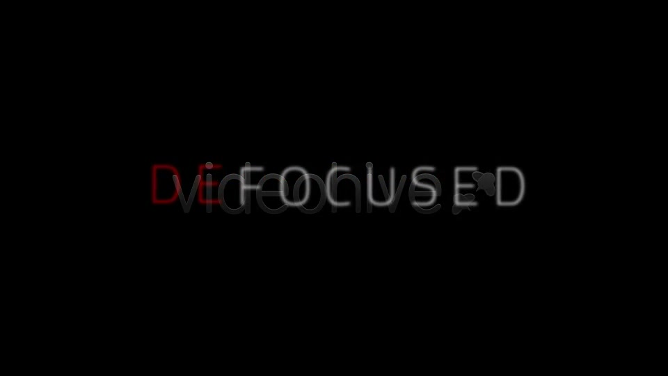 Defocused - Download Videohive 154870