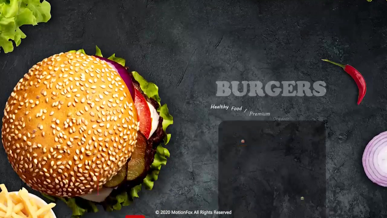 Delicious Food Menu Promo Top View Videohive 26409332 After Effects Image 3