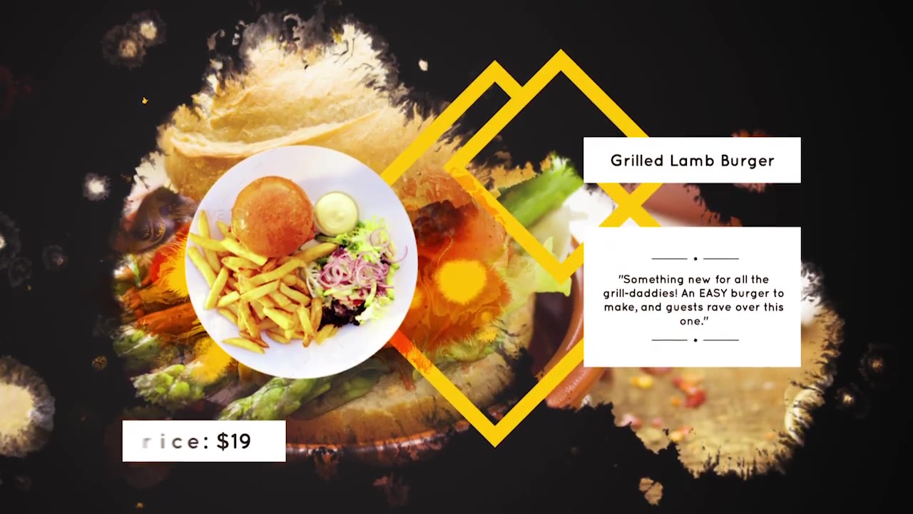 Delicious Food Promo Videohive 21796797 After Effects Image 3