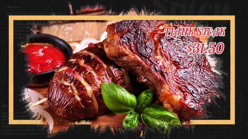 Delicious Food Promo Videohive 25445221 After Effects Image 5