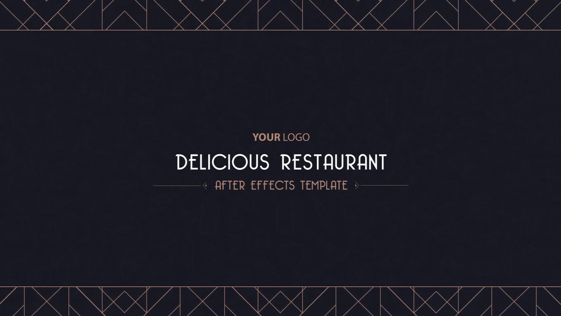 Delicious Restaurant Menu Videohive 32282158 After Effects Image 1