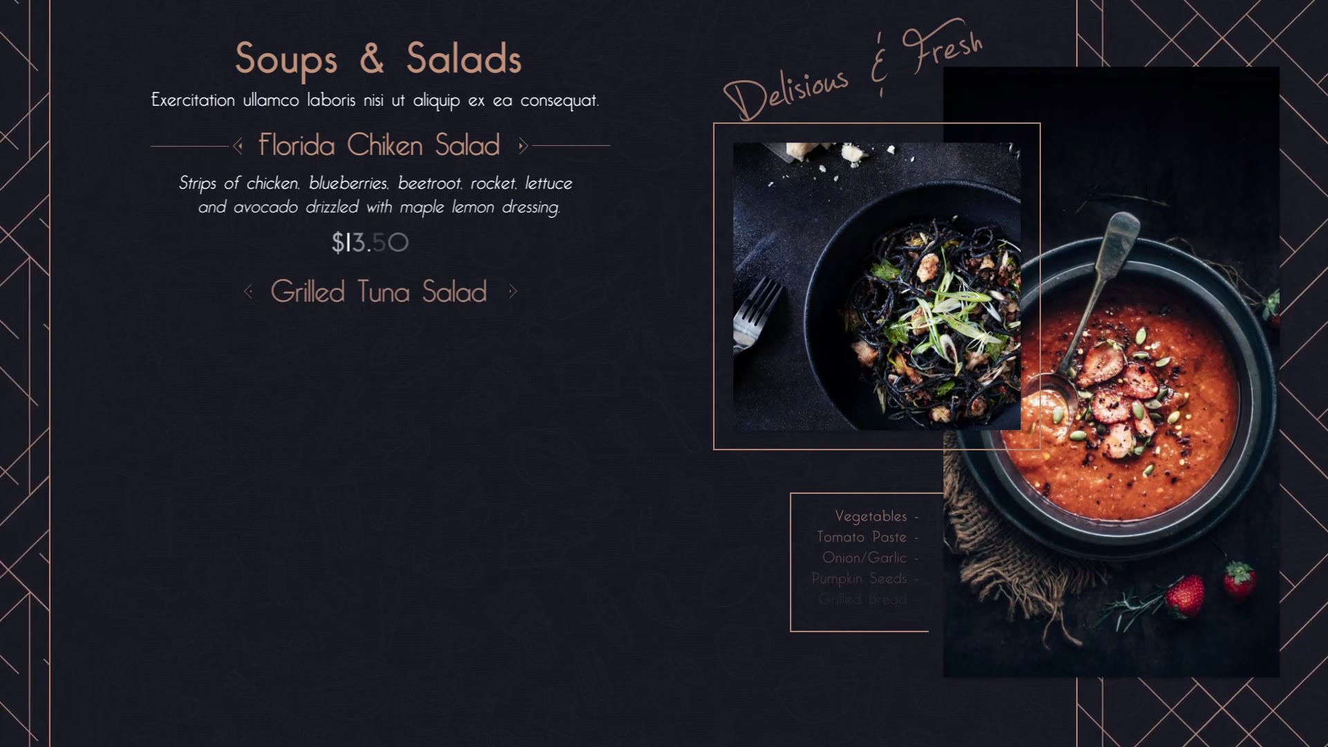 Delicious Restaurant Menu Videohive 32282158 After Effects Image 3