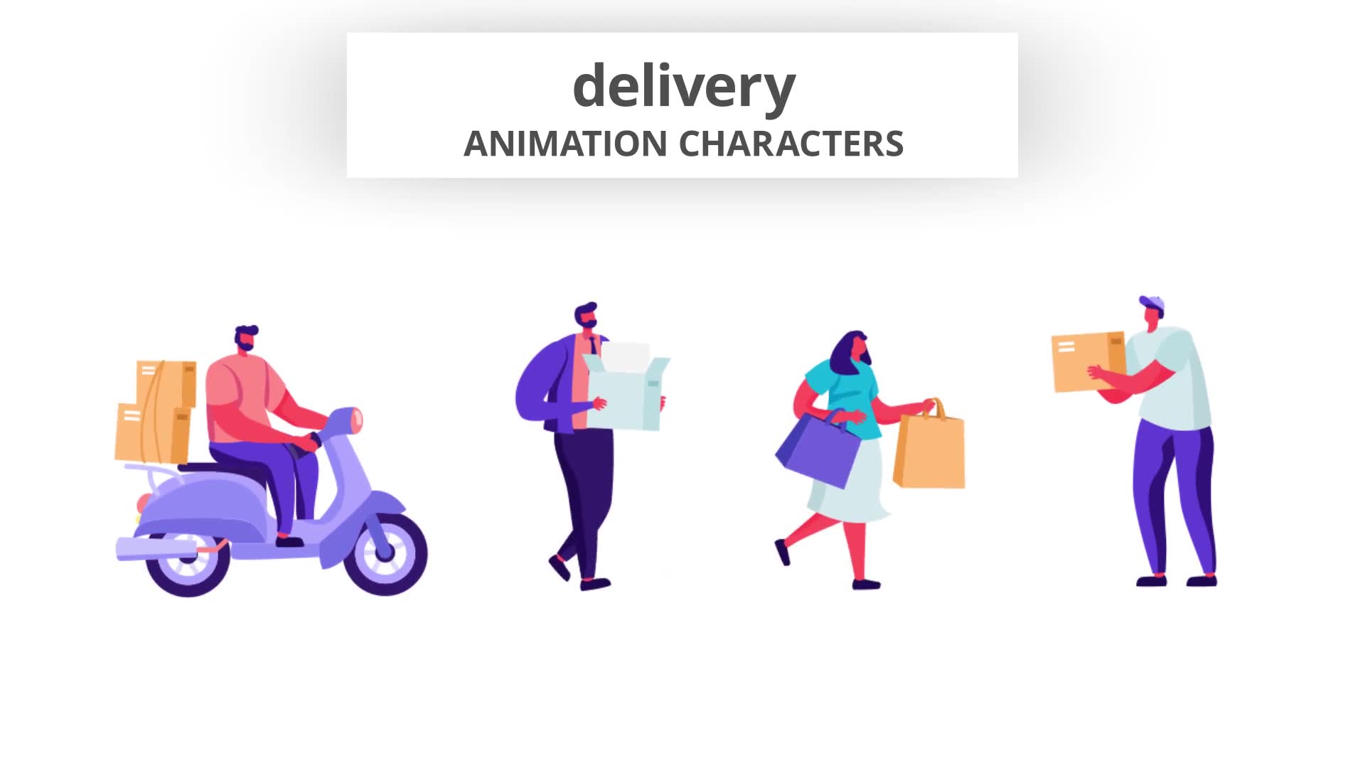 Delivery Character Set Videohive 32842637 After Effects Image 10