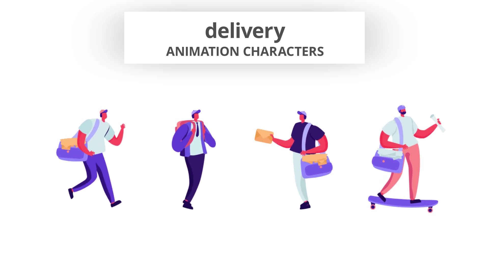 Delivery Character Set Videohive 32842637 After Effects Image 8