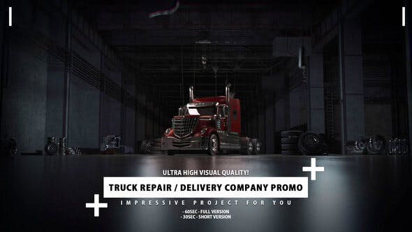 Delivery Company and Truck Repair Promo - Download Videohive 27480795