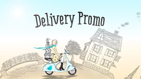 Delivery Promo | After Effects Template - Videohive Download 19560458