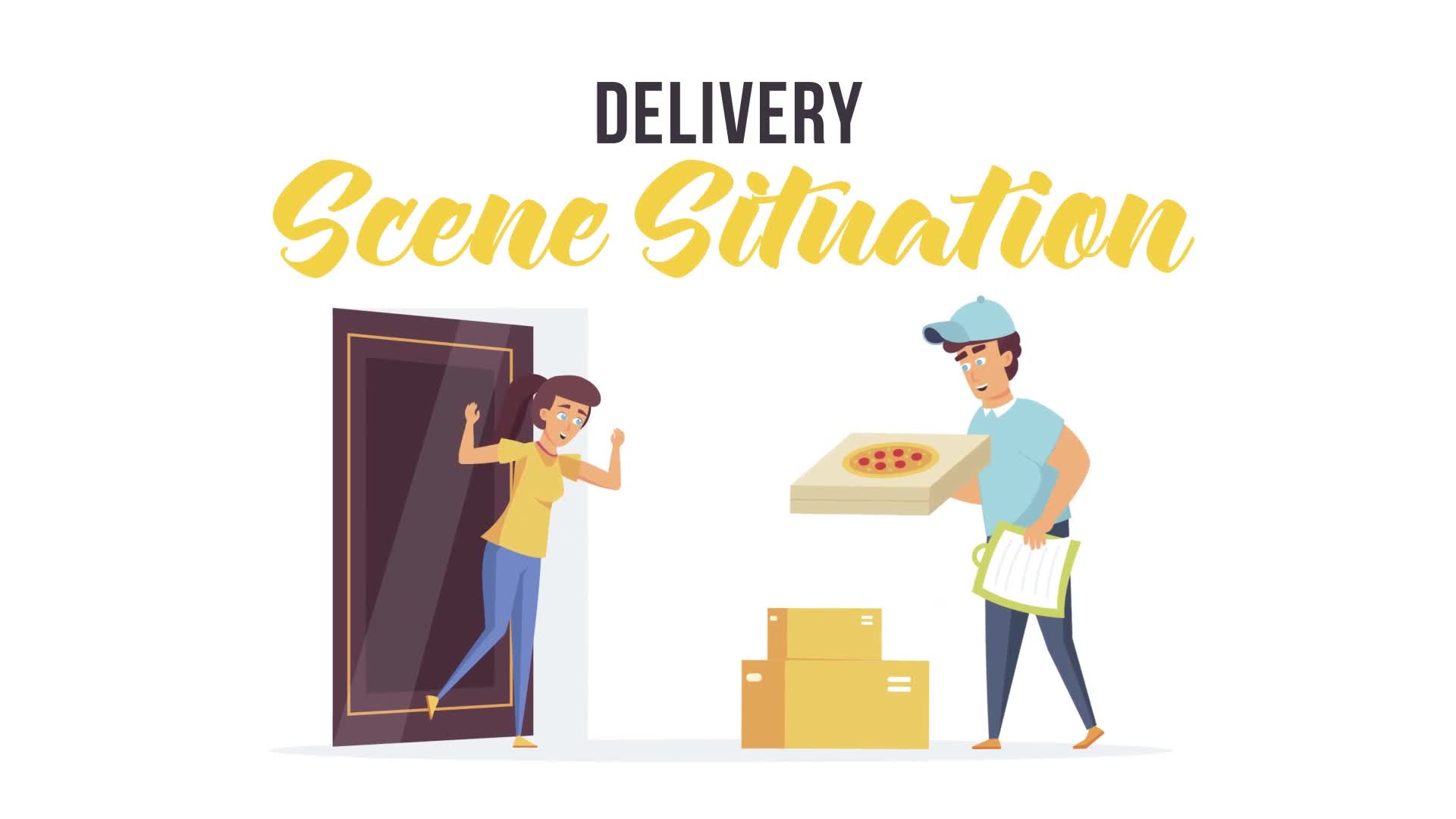 Delivery Scene Situation Videohive 28481445 After Effects Image 1