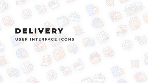 Delivery User Interface Icons - 35871377 Download Videohive