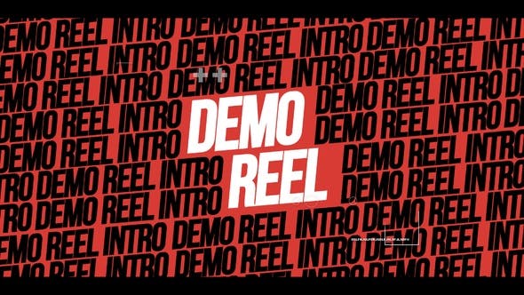 Demo Reel Intro - 28256953 Download Videohive