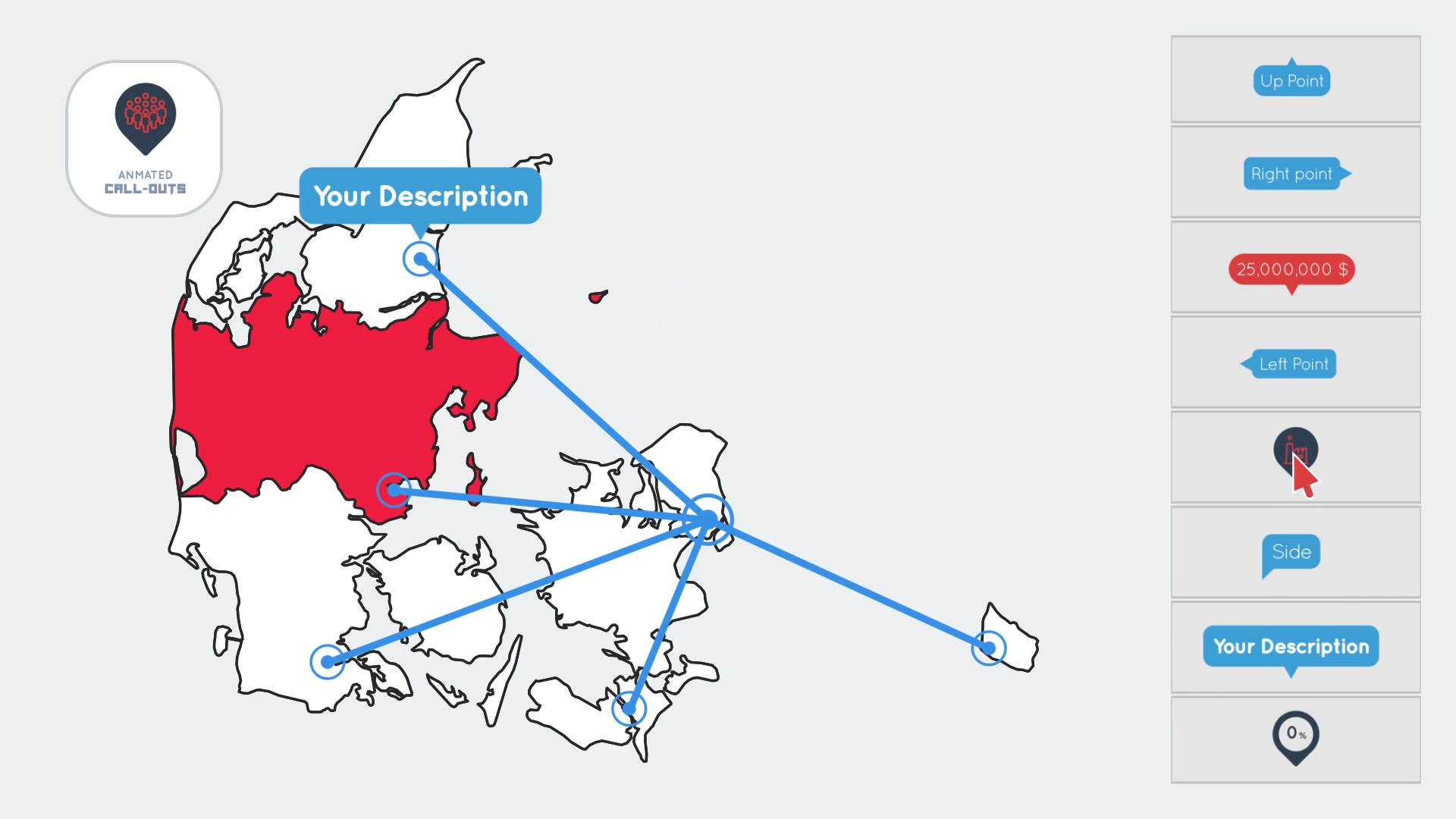 Denmark Map Toolkit Videohive 28316636 After Effects Image 6