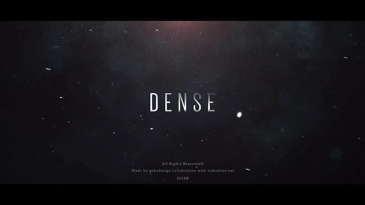 Dense | Trailer Titles - Download Videohive 21781574