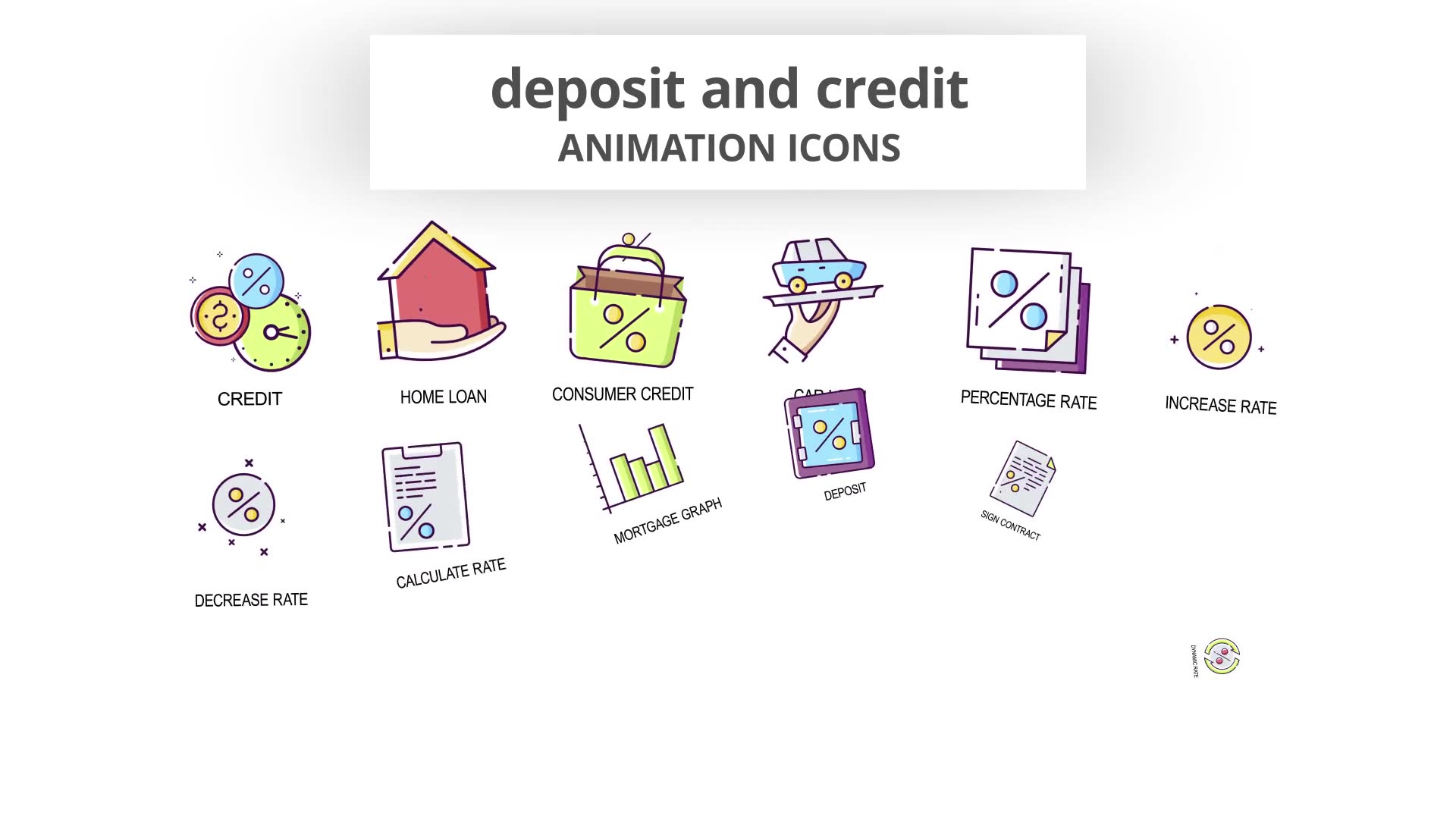 Deposit & Credit Animation Icons Videohive 29201860 After Effects Image 4