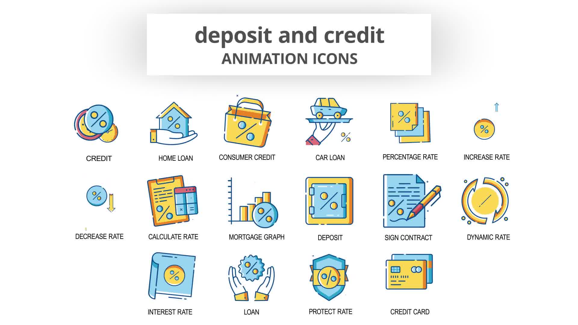 Deposit & Credit Animation Icons Videohive 30260849 After Effects Image 10