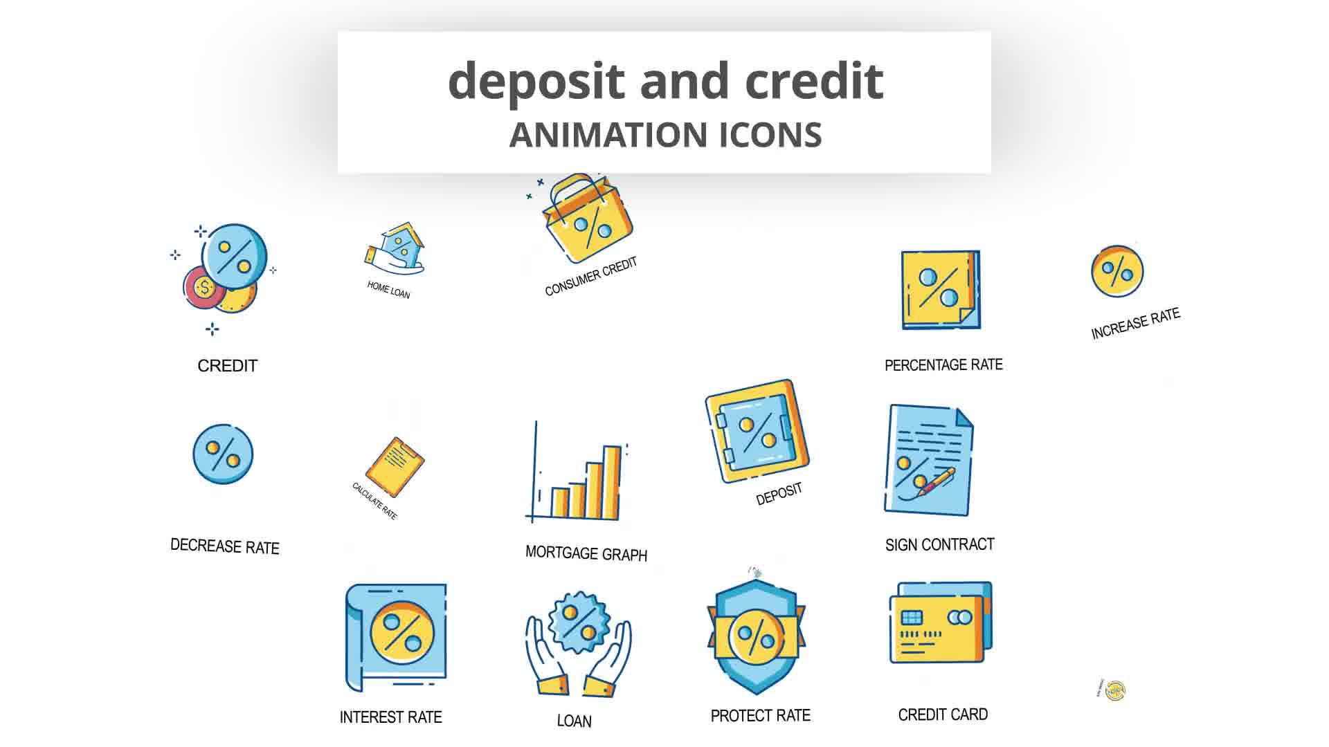 Deposit & Credit Animation Icons Videohive 30260849 After Effects Image 11