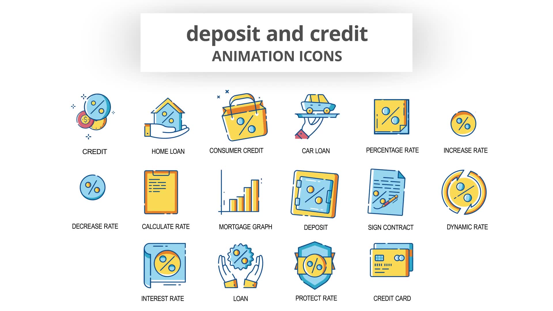 Deposit & Credit Animation Icons Videohive 30260849 After Effects Image 6