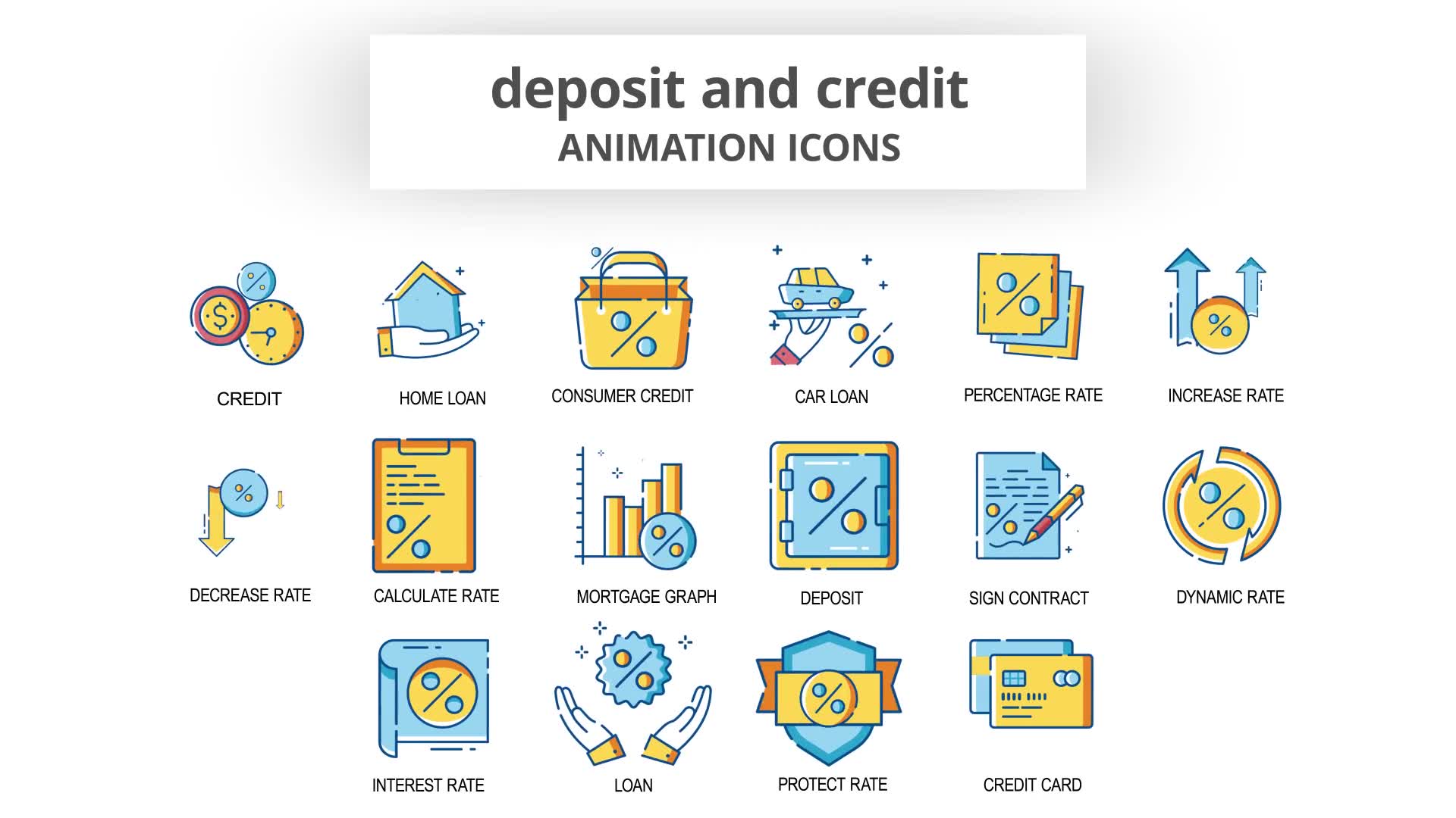 Deposit & Credit Animation Icons Videohive 30260849 After Effects Image 7