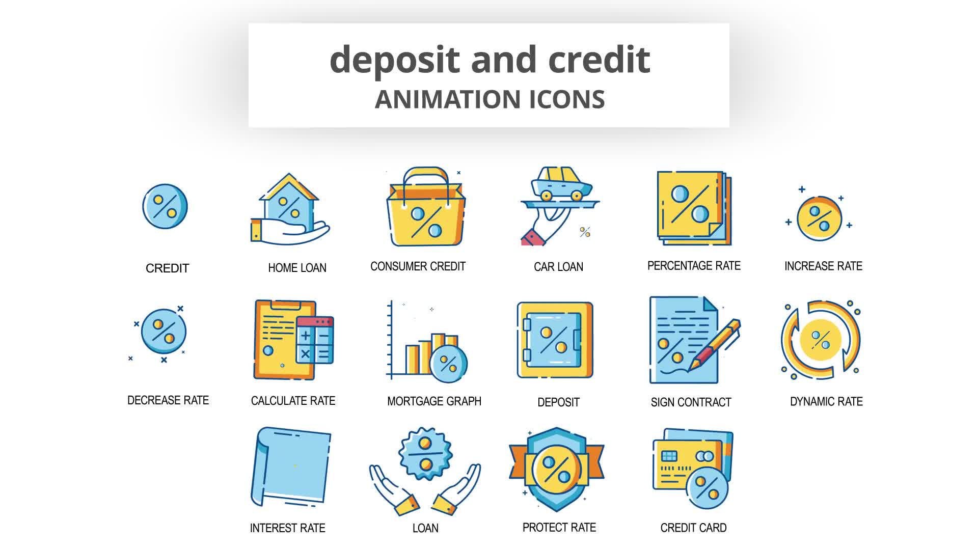 Deposit & Credit Animation Icons Videohive 30260849 After Effects Image 8