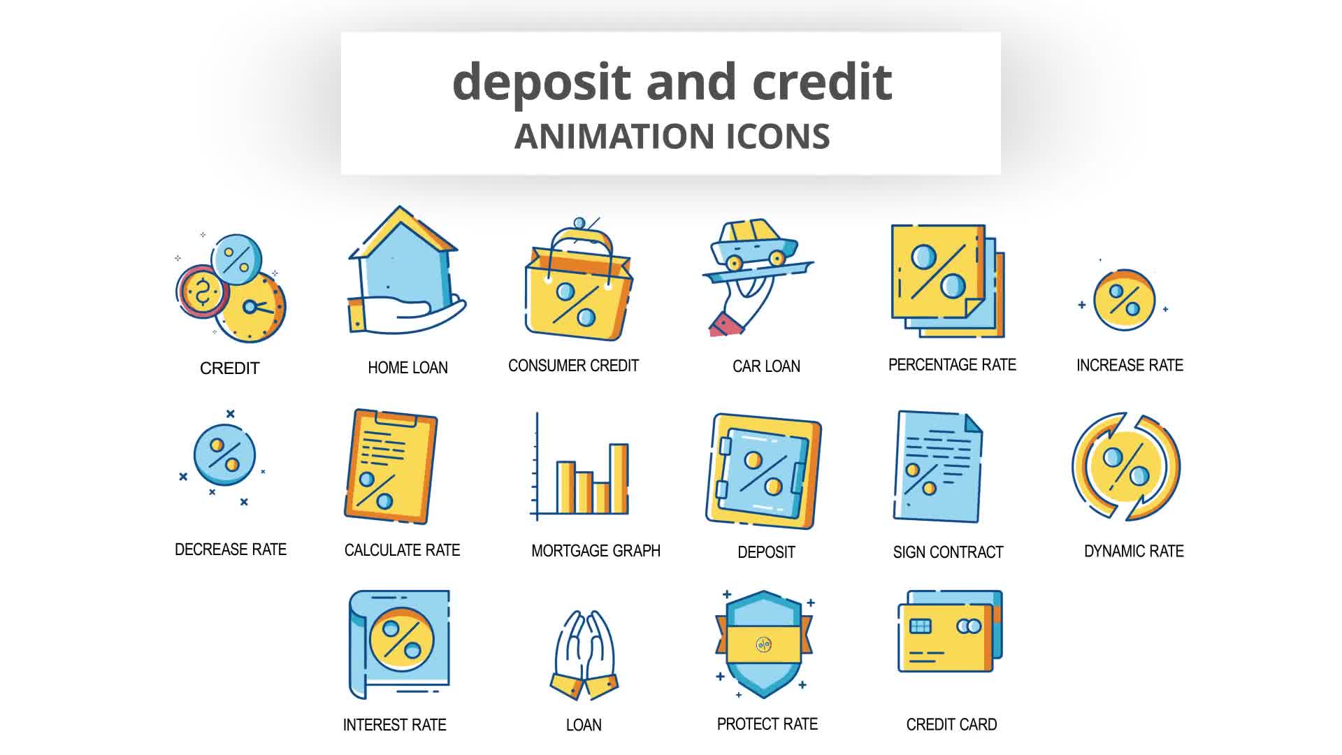 Deposit & Credit Animation Icons Videohive 30260849 After Effects Image 9