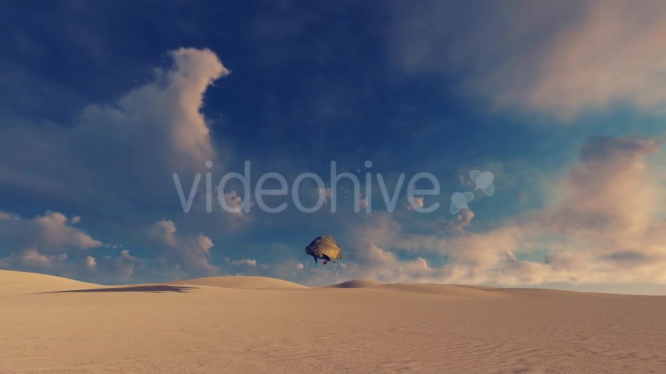 Desert and Fish Surreal Scene - Download Videohive 21288308