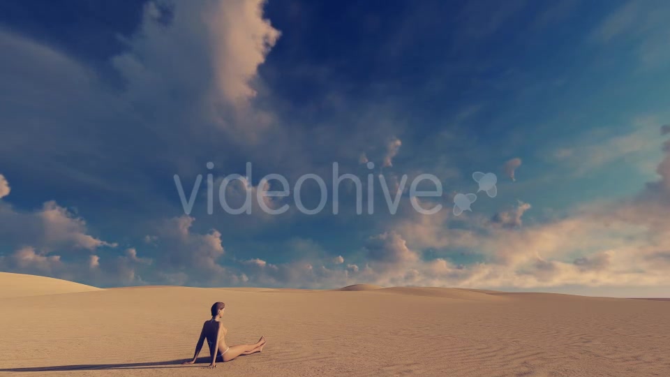 Desert and Woman - Download Videohive 21288409