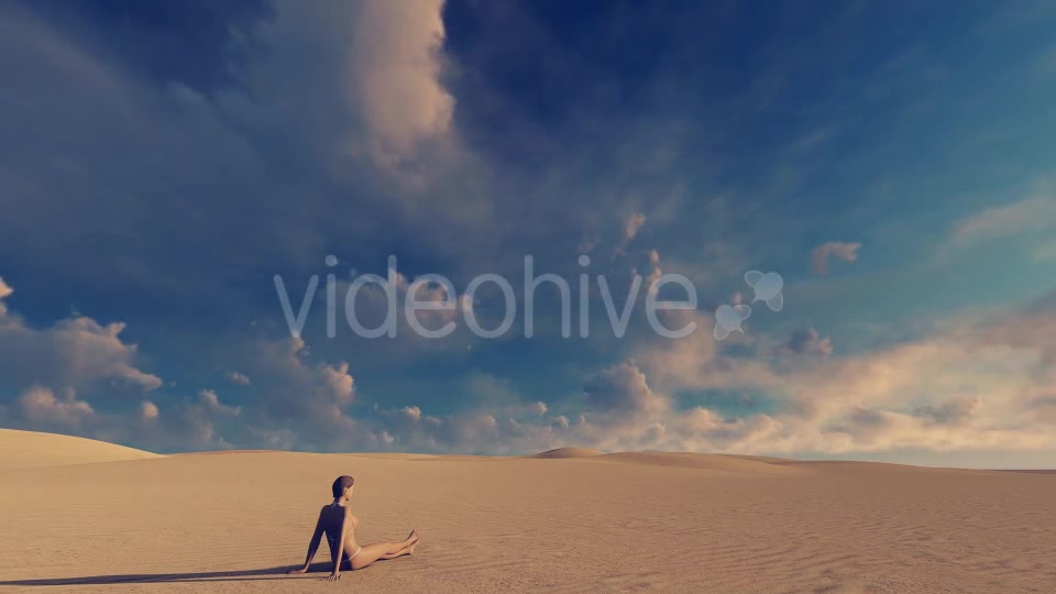 Desert and Woman - Download Videohive 21288409