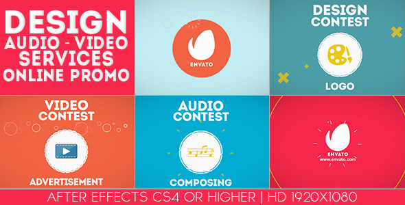 Design Audio Video Services Online Promo - Download Videohive 9112996