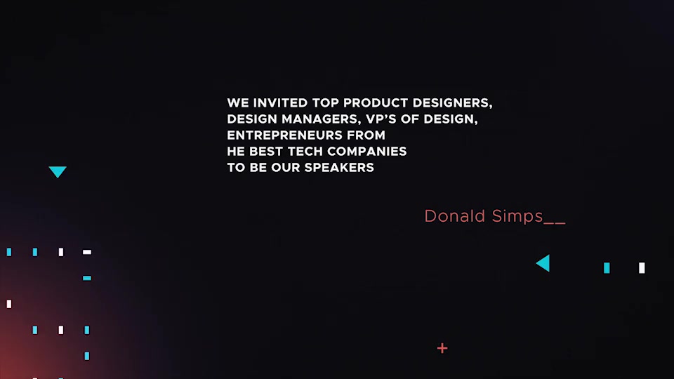 Design Conference Opener Videohive 24775426 After Effects Image 8