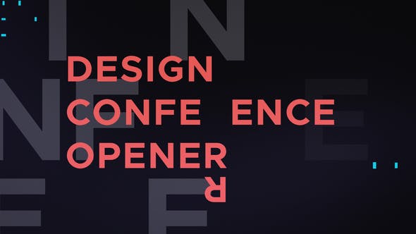 Design Conference Opener - Videohive Download 24775426