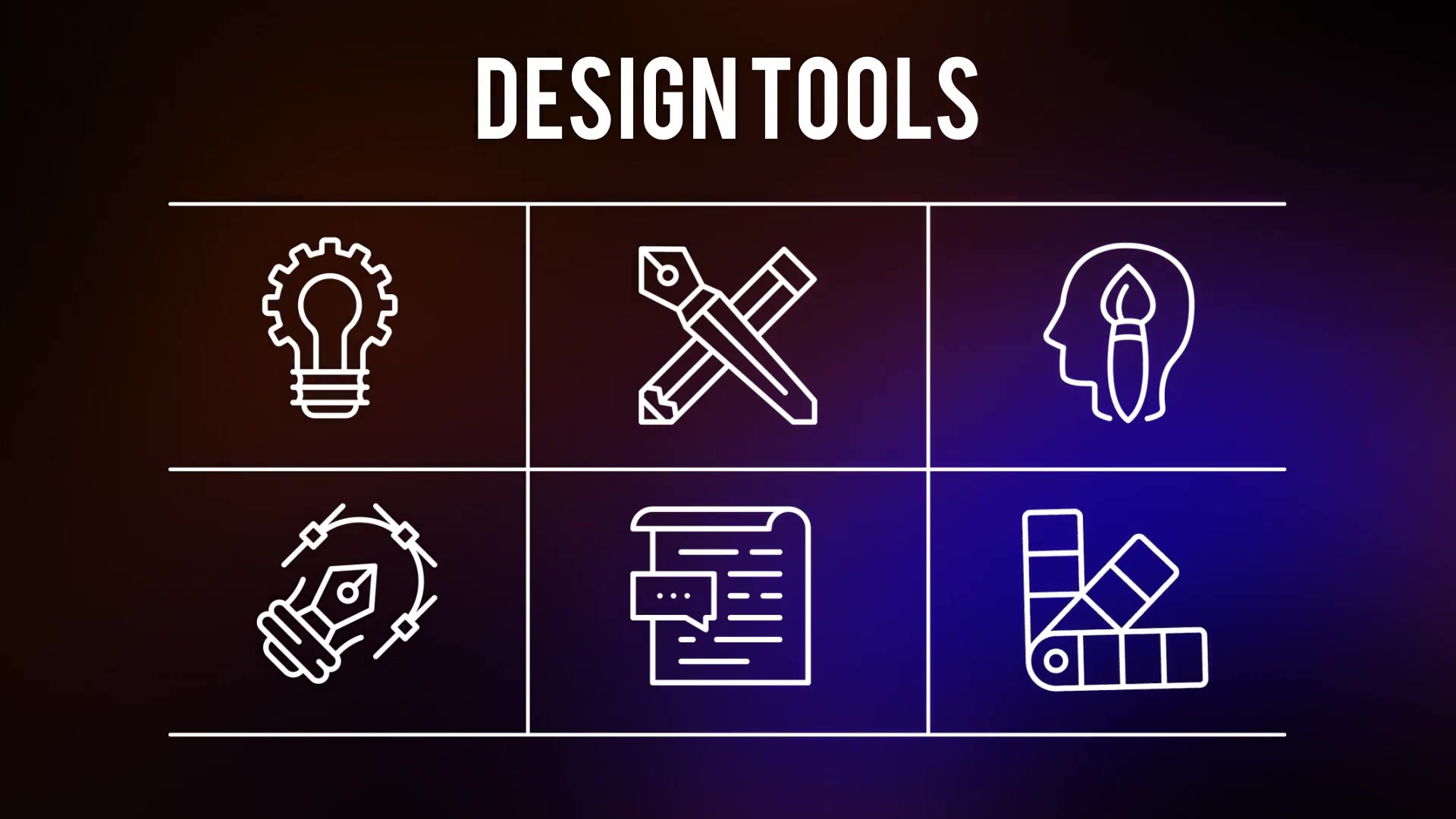 Design Tools 25 Outline Icons - Download Videohive 23185421