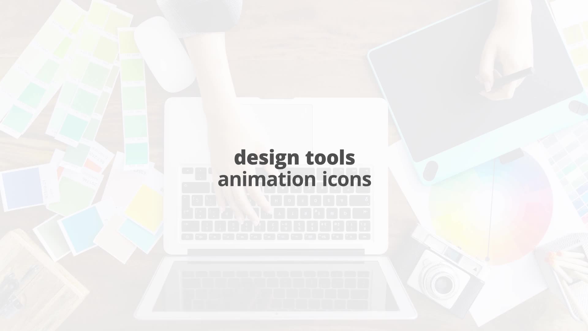 Design Tools Flat Animated Icons Videohive 24429337 After Effects Image 2