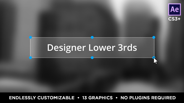 Designer Titles and Lower Thirds - Download Videohive 15400862