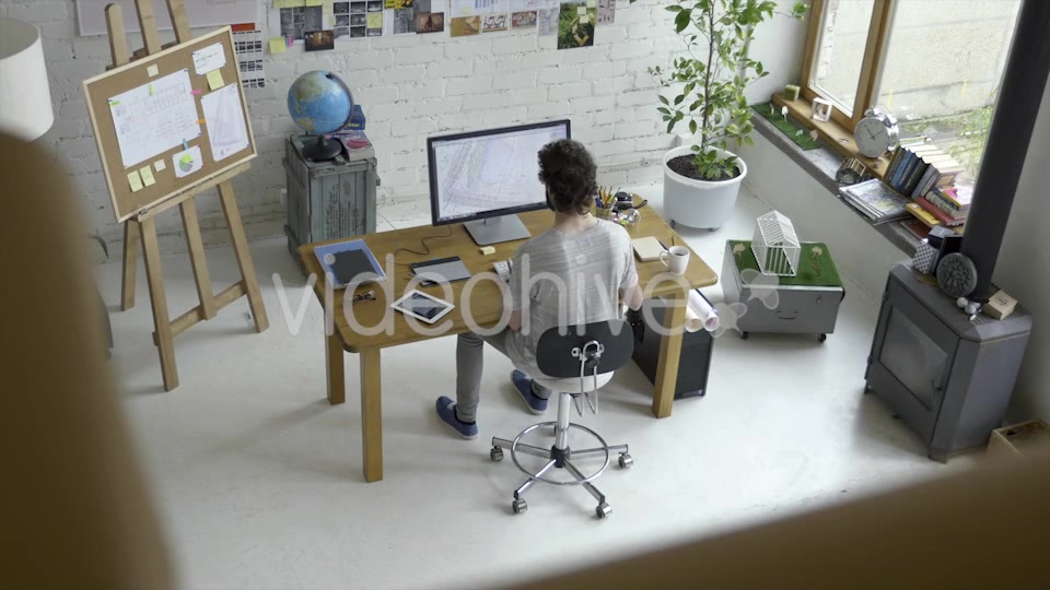 Designer Working In Creative Agency Office Studio  Videohive 12849978 Stock Footage Image 5